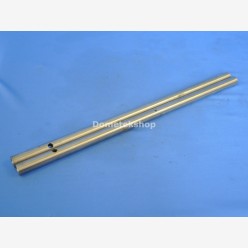 Steel rod, chromed, 15mm x 370mm (Lot of 2
